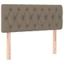 Headboard with LED in taupe gray fabric 100x7x78/88 cm by , Headboards and footboards - Ref: Foro24-3121942, Price: 56,28 €, ...