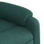 Sillón reclinable elevable tela verde oscuro en Sillones | Comprar online en Foru.es