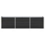 Arriate de acero galvanizado gris antracita 240x40x45 cm de , Maceteros y jardineras - Ref: Foro24-47047, Precio: 65,21 €, De...