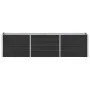 Arriate de acero galvanizado gris antracita 240x40x45 cm de , Maceteros y jardineras - Ref: Foro24-47047, Precio: 59,22 €, De...