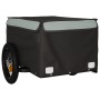 Remolque para bicicleta hierro negro y gris 30 kg de , Remolques para bicicletas - Ref: Foro24-94077, Precio: 83,49 €, Descue...