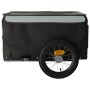Remolque para bicicleta hierro negro y gris 30 kg de , Remolques para bicicletas - Ref: Foro24-94077, Precio: 83,49 €, Descue...