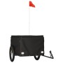 Remolque para bicicleta hierro negro 45 kg de , Remolques para bicicletas - Ref: Foro24-94094, Precio: 103,00 €, Descuento: %