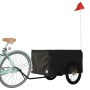 Remolque para bicicleta hierro negro 45 kg de , Remolques para bicicletas - Ref: Foro24-94094, Precio: 103,00 €, Descuento: %