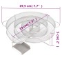 Generador de humo frío redondo acero inoxidable 19,5 cm de , Accesorios para barbacoas - Ref: Foro24-30249, Precio: 19,78 €, ...