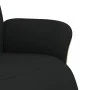 Schwarzer Stoffsessel mit Fußstütze von , Sessel - Ref: Foro24-356523, Preis: 240,44 €, Rabatt: %