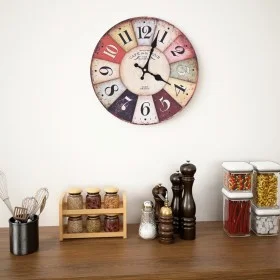 Colorful vintage wall clock 30 cm by vidaXL, Wall clocks - Ref: Foro24-50629, Price: 22,19 €, Discount: %