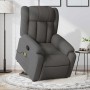 Silla de masaje reclinable de pie de tela gris oscuro en Sillones | Comprar online en Foru.es