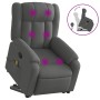 Silla de masaje reclinable de pie de tela gris oscuro en Sillones | Comprar online en Foru.es
