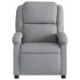 Sillón reclinable de tela gris claro de , Sillones - Ref: Foro24-371751, Precio: 226,04 €, Descuento: %