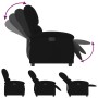 Sillón reclinable de terciopelo negro de , Sillones - Ref: Foro24-371803, Precio: 180,57 €, Descuento: %