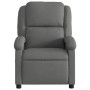 Sillón de masaje reclinable de tela gris oscuro de , Sillones - Ref: Foro24-371764, Precio: 208,46 €, Descuento: %