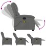 Sillón de masaje reclinable de tela gris oscuro de , Sillones - Ref: Foro24-371764, Precio: 208,46 €, Descuento: %
