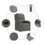 Liegender Massagesessel aus dunkelgrauem Stoff von , Sessel - Ref: Foro24-371764, Preis: 206,24 €, Rabatt: %