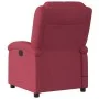 Sillón de masaje reclinable de tela color vino tinto de , Sillones - Ref: Foro24-371766, Precio: 209,96 €, Descuento: %