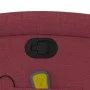 Sillón de masaje reclinable de tela color vino tinto de , Sillones - Ref: Foro24-371766, Precio: 209,96 €, Descuento: %