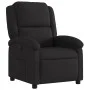 Sillón reclinable de tela negro de , Sillones - Ref: Foro24-371753, Precio: 196,81 €, Descuento: %