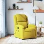 Sillón de masaje reclinable de terciopelo amarillo de , Sillones - Ref: Foro24-371815, Precio: 224,15 €, Descuento: %