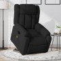 Sillón reclinable de masaje elevable tela negro en Sillones | Comprar online en Foru.es