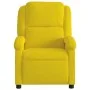 Sillón de masaje reclinable de terciopelo amarillo de , Sillones - Ref: Foro24-371815, Precio: 224,15 €, Descuento: %