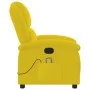 Sillón de masaje reclinable de terciopelo amarillo de , Sillones - Ref: Foro24-371815, Precio: 224,15 €, Descuento: %