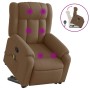 Silla de masaje reclinable de pie de tela marrón en Sillones | Comprar online en Foru.es