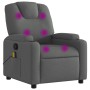 Sillón de masaje reclinable de tela gris oscuro de , Sillones - Ref: Foro24-372378, Precio: 222,11 €, Descuento: %
