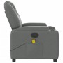 Sillón de masaje reclinable de tela gris oscuro de , Sillones - Ref: Foro24-372378, Precio: 222,11 €, Descuento: %