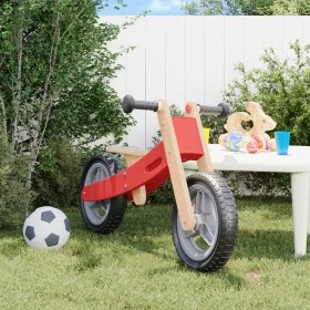 Bicicleta sin pedales para niños rojo de , Vehículos a pedales o para empujar - Ref: Foro24-358359, Precio: 37,79 €, Descuent...