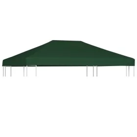Toldo de cenador 310 g/m² 4x3 m verde de , Cubiertas para carpas y cenadores - Ref: Foro24-44785, Precio: 69,93 €, Descuento: %