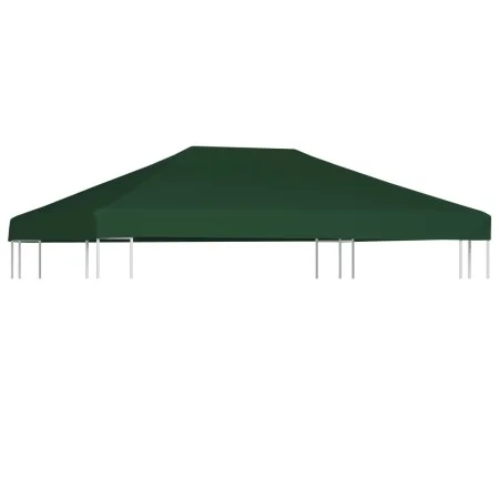 Toldo de cenador 310 g/m² 4x3 m verde de , Cubiertas para carpas y cenadores - Ref: Foro24-44785, Precio: 69,93 €, Descuento: %