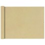 Toldo para balcón tela oxford 90x600 cm beige de vidaXL, Sombrillas - Ref: Foro24-42335, Precio: 27,04 €, Descuento: %