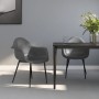 Sillas de comedor 2 unidades gris PP de , Sillas de comedor - Ref: Foro24-338079, Precio: 139,17 €, Descuento: %