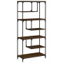 Estantería madera de ingeniería roble marrón 81x36x176 cm de , Librerías y estanterías - Ref: Foro24-836227, Precio: 93,71 €,...