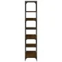 Estantería madera de ingeniería roble marrón 81x36x176 cm de , Librerías y estanterías - Ref: Foro24-836227, Precio: 92,58 €,...
