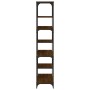 Estantería madera de ingeniería roble marrón 81x36x176 cm de , Librerías y estanterías - Ref: Foro24-836227, Precio: 93,71 €,...