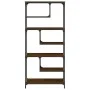 Estantería madera de ingeniería roble marrón 81x36x176 cm de , Librerías y estanterías - Ref: Foro24-836227, Precio: 92,58 €,...