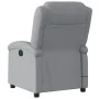 Sillón reclinable de masaje de tela gris claro de , Sillones - Ref: Foro24-371763, Precio: 208,63 €, Descuento: %
