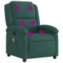Sillón de masaje reclinable de terciopelo verde oscuro de , Sillones - Ref: Foro24-371810, Precio: 202,81 €, Descuento: %