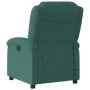 Sillón de masaje reclinable de terciopelo verde oscuro de , Sillones - Ref: Foro24-371810, Precio: 202,81 €, Descuento: %