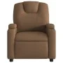 Sillón reclinable de tela marrón de , Sillones - Ref: Foro24-372369, Precio: 202,77 €, Descuento: %