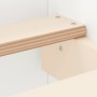 Estructura de cama con cabecero y piecero blanco 180x200 cm de , Camas y somieres - Ref: Foro24-3203768, Precio: 170,20 €, De...