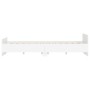 Estructura de cama con cabecero y piecero blanco 160x200 cm de , Camas y somieres - Ref: Foro24-3203761, Precio: 129,40 €, De...