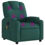 Sillón de masaje reclinable de tela verde oscuro de , Sillones - Ref: Foro24-372383, Precio: 207,81 €, Descuento: %