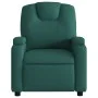 Sillón de masaje reclinable de tela verde oscuro de , Sillones - Ref: Foro24-372383, Precio: 207,81 €, Descuento: %