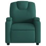 Sillón de masaje reclinable de tela verde oscuro de , Sillones - Ref: Foro24-372383, Precio: 210,92 €, Descuento: %