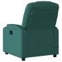 Sillón de masaje reclinable de tela verde oscuro de , Sillones - Ref: Foro24-372383, Precio: 207,81 €, Descuento: %