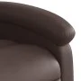 Sillón reclinable de cuero sintético marrón de , Sillones - Ref: Foro24-371777, Precio: 210,66 €, Descuento: %