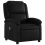 Sillón de masaje reclinable cuero sintético negro de , Sillones - Ref: Foro24-371782, Precio: 212,05 €, Descuento: %