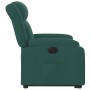 Sillón eléctrico reclinable elevable de tela verde oscuro en Sillones | Comprar online en Foru.es